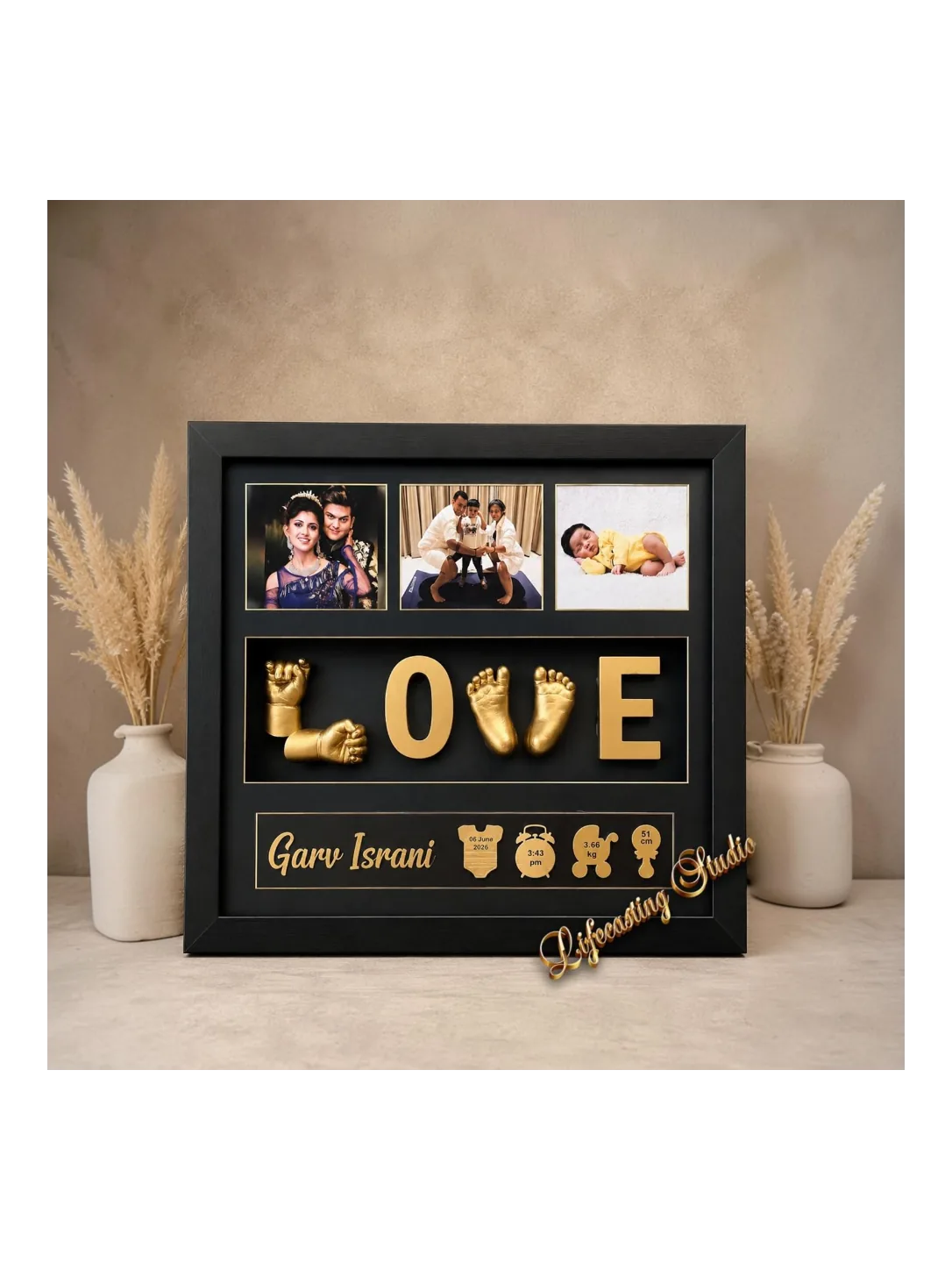2 hand + 2 feet - Customised frame