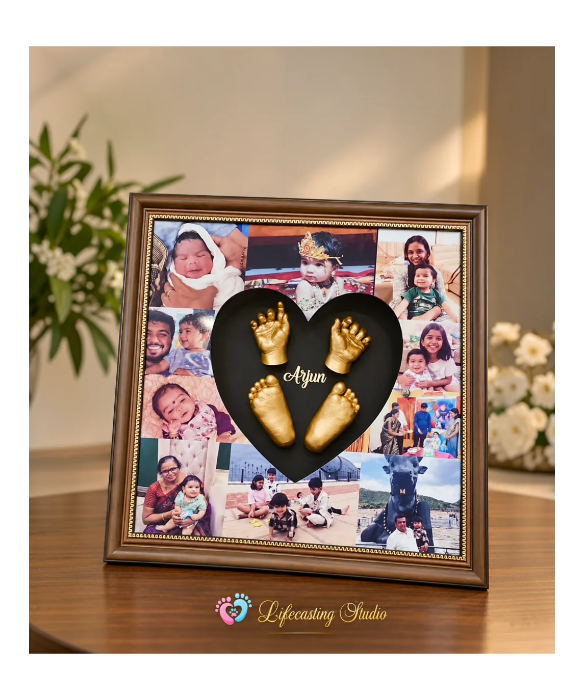 2 hand + 2 feet - Customised frame