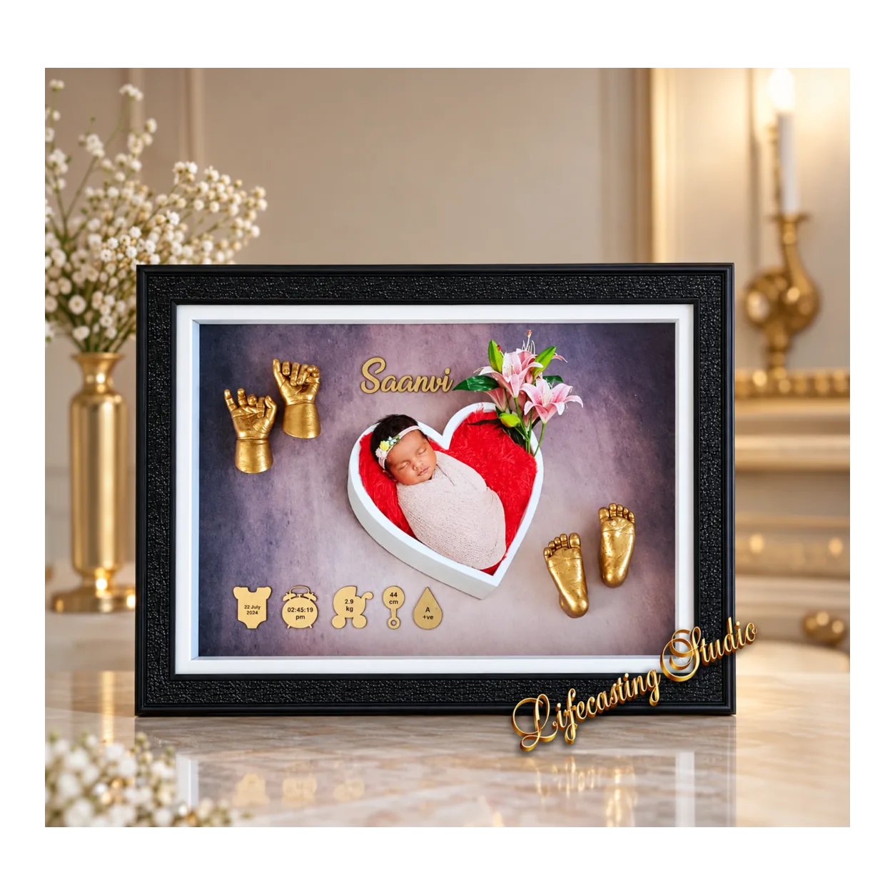 2 hand + 2 feet - Customised frame