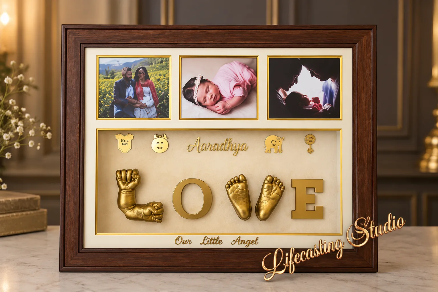 2 hand + 2 feet - Customised frame