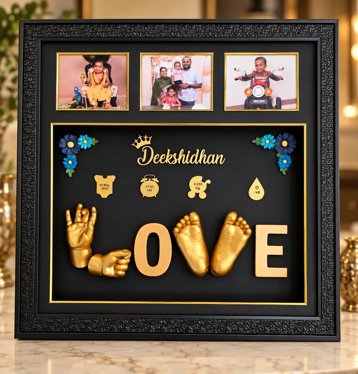 2 hand + 2 feet - Customised frame